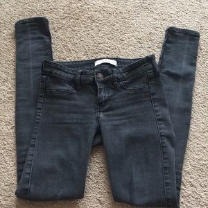 Black Hollister Skinny Jeans